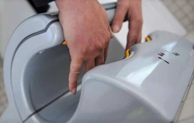 secador de manos automático