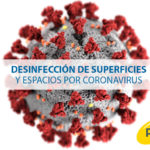 Desinfección de superficies y espacios por coronavirus